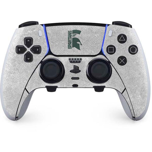 Michigan State University Spartans Half Logo PS5 DualSense Edge Pro Controller Skin