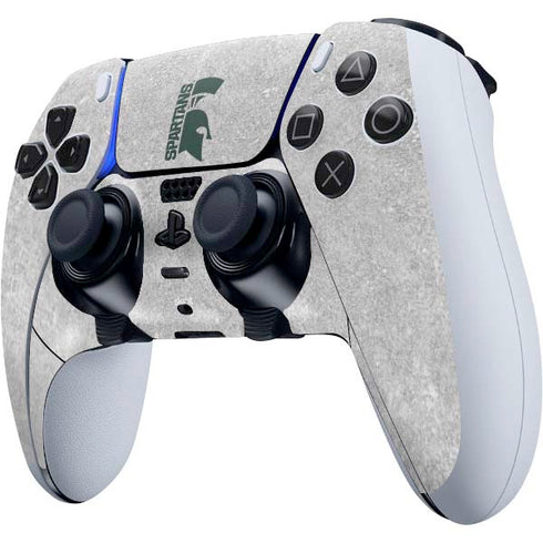 Michigan State University Spartans Half Logo PS5 DualSense Edge Pro Controller Skin