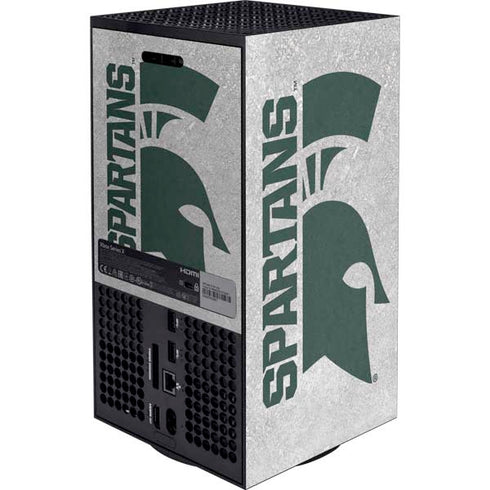 Michigan State University Spartans Half Logo Xbox Series X Bundle Skin