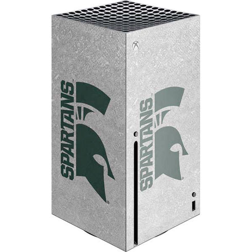 Michigan State University Spartans Half Logo Xbox Series X Skins