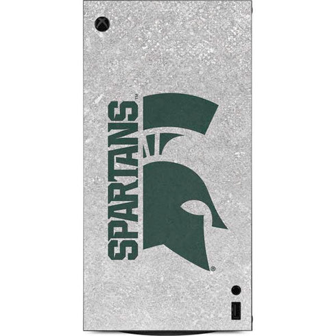 Michigan State University Spartans Half Logo XBox Series X Digital Edition Console Skin