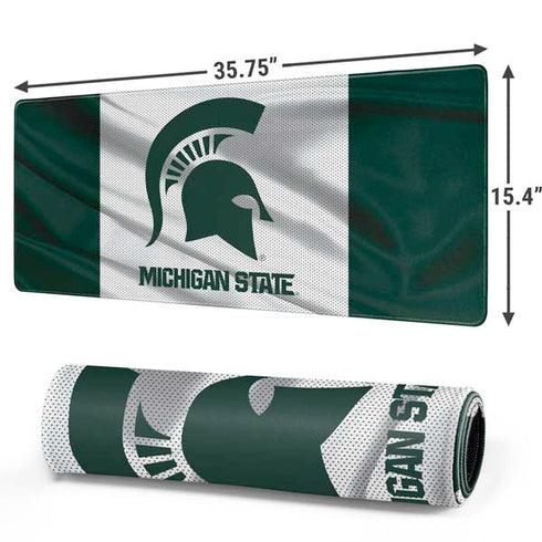 Michigan State University Spartans Jersey Gaming Mouse Pad