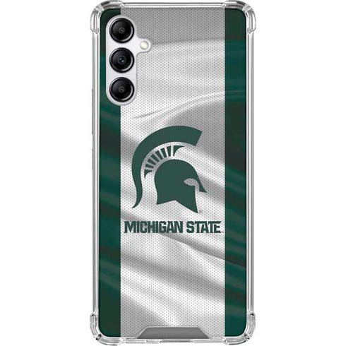 Michigan State University Spartans Jersey Gabb Phone 4 Clear Case