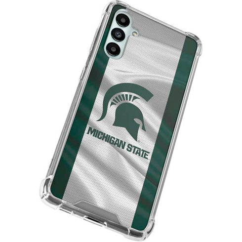 Michigan State University Spartans Jersey Gabb Phone 4 Clear Case