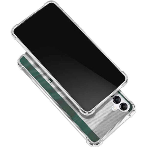 Michigan State University Spartans Jersey Galaxy A16 5G Clear Case