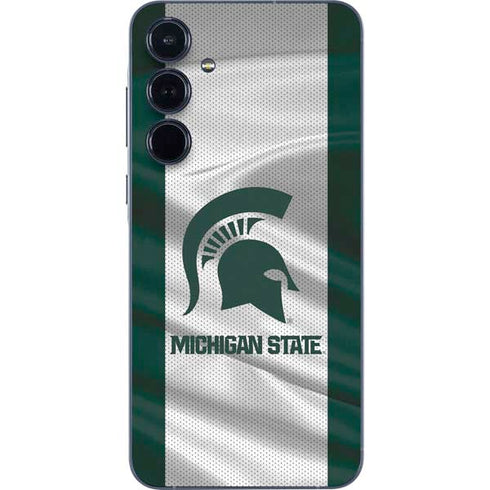 Michigan State University Spartans Jersey Galaxy A55 5G Skin