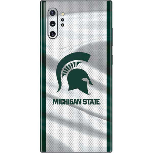 Michigan State University Spartans Jersey Galaxy Note 10 Plus Skin