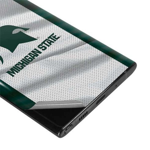 Michigan State University Spartans Jersey Galaxy Note 10 Plus Skin