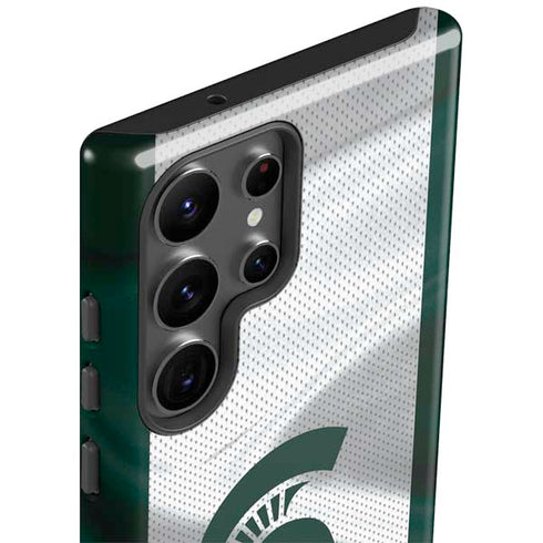Michigan State University Spartans Jersey Galaxy S23 Ultra Pro Case