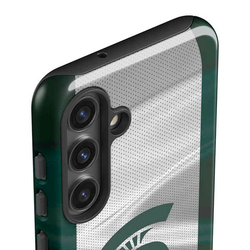 Michigan State University Spartans Jersey Galaxy S25 Impact Case