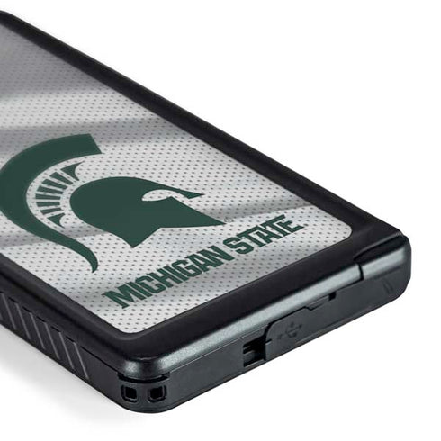 Michigan State University Spartans Jersey Galaxy S24 Ultra Waterproof Case