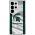 Michigan State University Spartans Jersey Galaxy S25 Ultra Clear Case