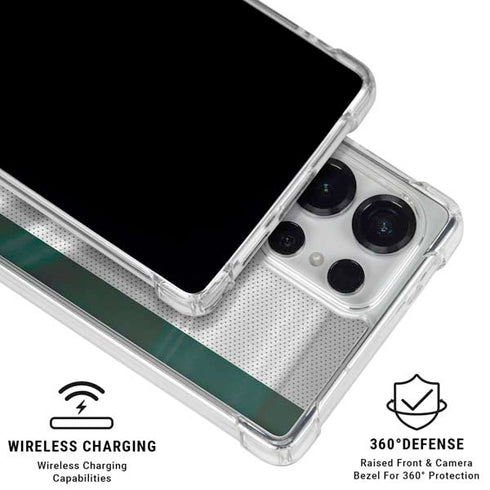 Michigan State University Spartans Jersey Galaxy S25 Ultra Clear Case