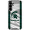 Michigan State University Spartans Jersey Galaxy S26 Clear Case