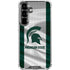 Michigan State University Spartans Jersey Galaxy S26 Clear Case