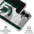 Michigan State University Spartans Jersey Galaxy S26 Plus Clear Case
