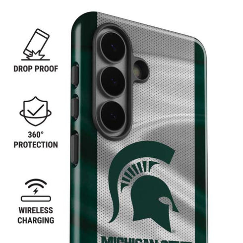 Michigan State University Spartans Jersey Galaxy S26 Plus Impact Case
