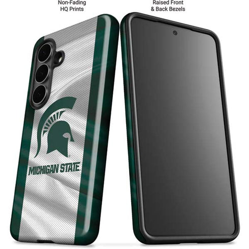 Michigan State University Spartans Jersey Galaxy S26 Plus Impact Case