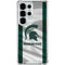 Michigan State University Spartans Jersey Galaxy S26 Ultra Clear Case