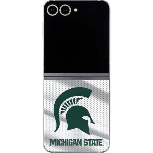 Michigan State University Spartans Jersey Galaxy Z Flip6 Skin