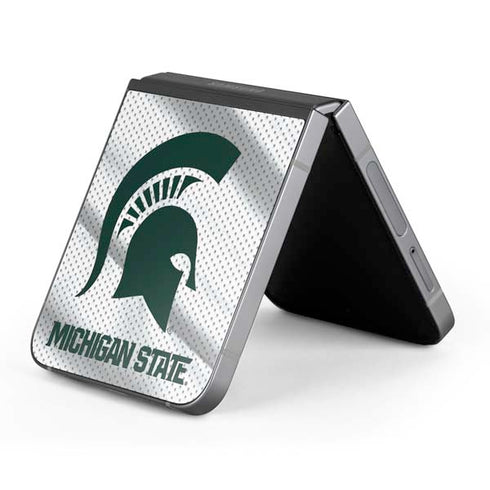 Michigan State University Spartans Jersey Galaxy Z Flip6 Skin