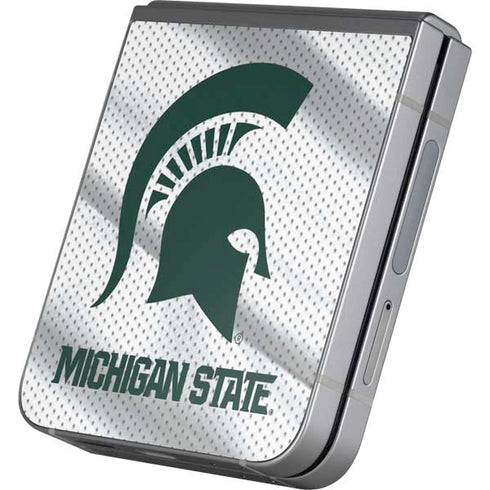 Michigan State University Spartans Jersey Galaxy Z Flip6 Skin