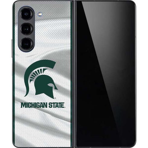 Michigan State University Spartans Jersey Galaxy Z Fold5 5G Skin