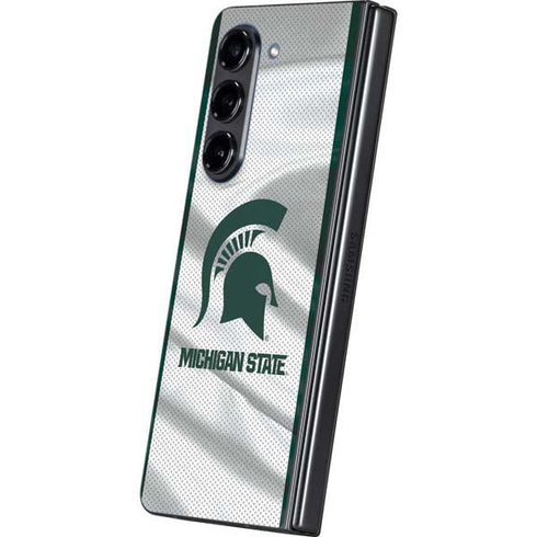 Michigan State University Spartans Jersey Galaxy Z Fold5 5G Skin