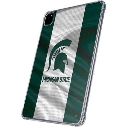 Michigan State University Spartans Jersey iPad Pro 11in (2024) Clear Case