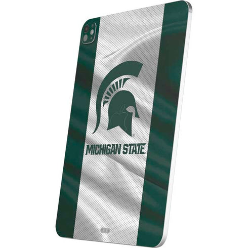 Michigan State University Spartans Jersey iPad Pro 13in M4 (2024) Skin