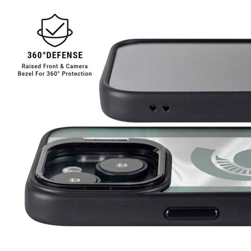 Michigan State University Spartans Jersey iPhone 14 Kickstand Case