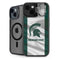 Michigan State University Spartans Jersey iPhone 14 Plus Kickstand Case