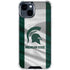 Michigan State University Spartans Jersey iPhone 15 Clear Case