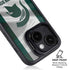 Michigan State University Spartans Jersey iPhone 15 Kickstand Case