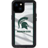 Michigan State University Spartans Jersey iPhone 15 Plus Waterproof Case