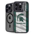 Michigan State University Spartans Jersey iPhone 15 Pro Kickstand Case