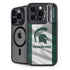 Michigan State University Spartans Jersey iPhone 15 Pro Max Kickstand Case