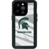 Michigan State University Spartans Jersey iPhone 15 Pro Waterproof Case
