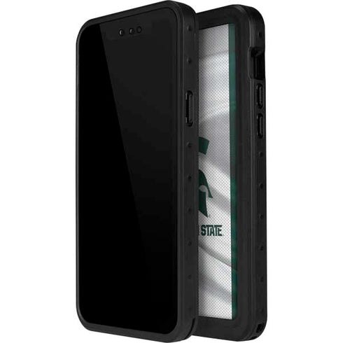 Michigan State University Spartans Jersey iPhone 15 Pro Waterproof Case