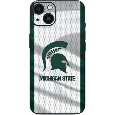 Michigan State University Spartans Jersey iPhone 15 Skin