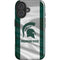 Michigan State University Spartans Jersey iPhone 16 Impact Case