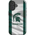 Michigan State University Spartans Jersey iPhone 16 Impact Case