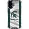 Michigan State University Spartans Jersey iPhone 16 Plus Clear Case