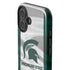 Michigan State University Spartans Jersey iPhone 16 Plus Impact Case