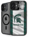 Michigan State University Spartans Jersey iPhone 16 Plus Kickstand Case