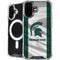 Michigan State University Spartans Jersey iPhone 16 Plus MagSafe Case