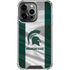 Michigan State University Spartans Jersey iPhone 16 Pro Clear Case