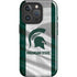 Michigan State University Spartans Jersey iPhone 16 Pro Magsafe Impact Case