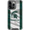Michigan State University Spartans Jersey iPhone 16 Pro Max Clear Case