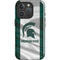 Michigan State University Spartans Jersey iPhone 16 Pro Max Impact Case